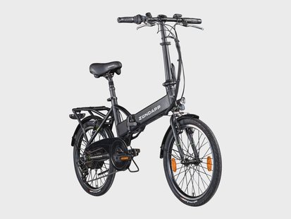 Elektrische vouwfiets, 20 inch. (Zwart)