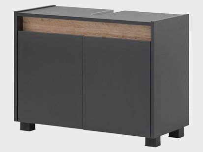 Schildmeyer Onderkast wastafel Cosmo (Antraciet, Breite 80 cm)
