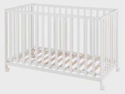 roba Baby opklapbed 60 x 120 cm (Wit)