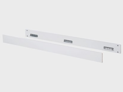 roba Set van 2 universele ombouwzijden voor kinderbed (wit/metaal)