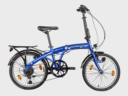 ZÜNDAPP Vouwfiets ZF20 Speed Folder, 20 inch. (Blauw)