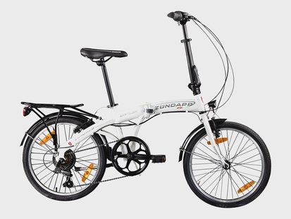 ZÜNDAPP Vouwfiets ZF20 Speed Folder 20 (Wit, 20 inch)
