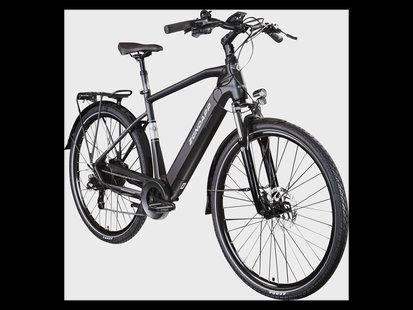 Zündapp Elektrische fiets trekking Z810 700c (Heren, Zwart/wit)