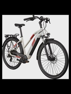 ZÜNDAPP E-Bike Trekking Z810 700c, 28 inch (Dames, antiek wit)