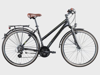 ZÜNDAPP Trekkingfiets T700 (Dames, Zwart, RH 50 cm)