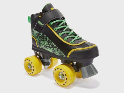 CRIVIT Kinder rolschaatsen maat 33-36 (Zwart, 33/34)
