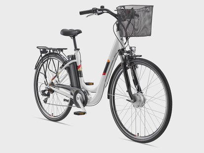 TELEFUNKEN Elektrische fiets City RC822 multitalent 28 (wit, 28)