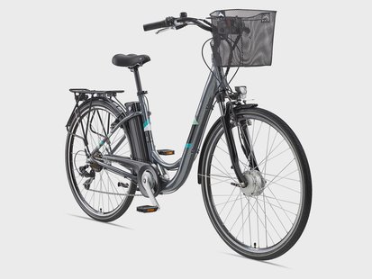 TELEFUNKEN Elektrische fiets City RC822 multitalent 28 (antraciet, 28)