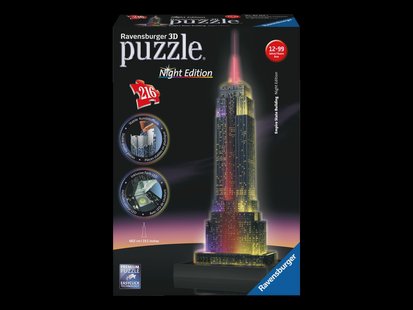 RAVENSBURGER 3D-puzzel night edition (Empire State)