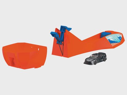 PLAYTIVE Die Cast set lanceerplatform klein (Katapult)