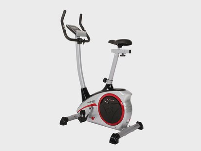 Christopeit Hometrainer met ergometer AL 2000 Pro (Zilver/zwart/rood)