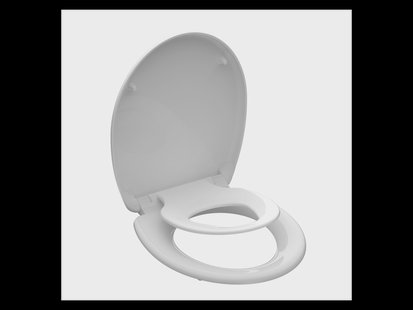 Schütte WC zitting duroplast FAMILY WHITE met soft-close-mechanisme en snelsluiting