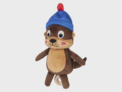 LUPILU 2-in-1 knuffeldier (Otter met muziek)