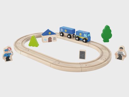 Playtive Houten treinbaan (Politie)