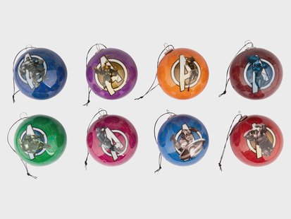 DISNEY 8 Kerstballen (Avengers)