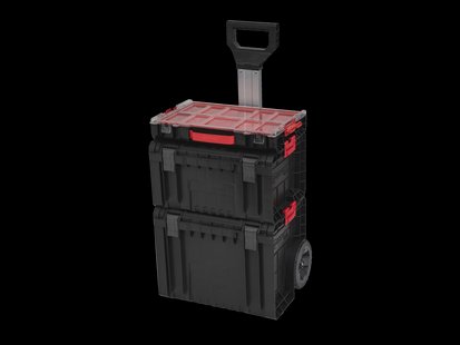 Qbrick System Gereedschapswagenset PRO Organizer 100 + RRO toolbox + PRO Cart