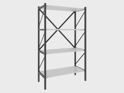 VCM Kast Insasi (4-voudig, wit)