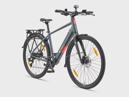 TELEFUNKEN Elektrische fiets City UH210 28 (Graniet grijs, 28)