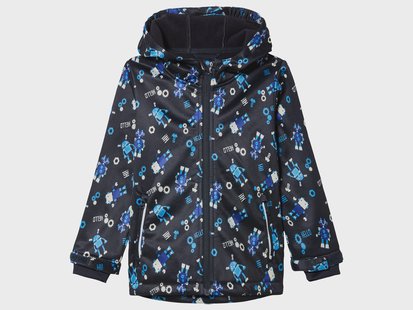 LUPILU Kindersoftshelljack (Marineblauw, 98/104)