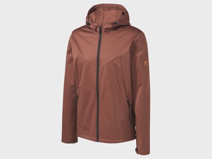 CRIVIT Heren softshelljas (Bruin, S (44-46))