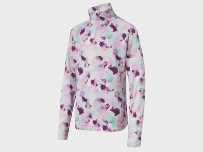 CRIVIT Kinder thermoshirt (158/164, wit/roze/mint)