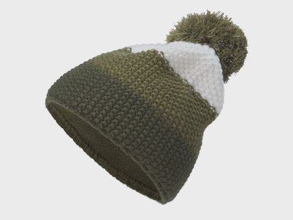 CRIVIT Gebreide muts (Groen/wit)