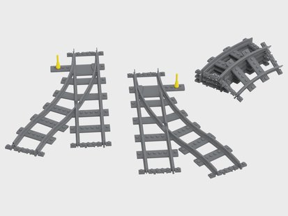 PLAYTIVE CLIPPYS Treinbaanset (Wisselset)