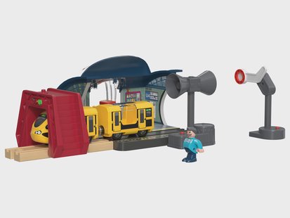 Playtive Houten treinbaan (Metrostation)