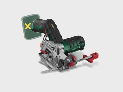 PARKSIDE Accu-handcirkelzaag 12 V zonder accu en lader
