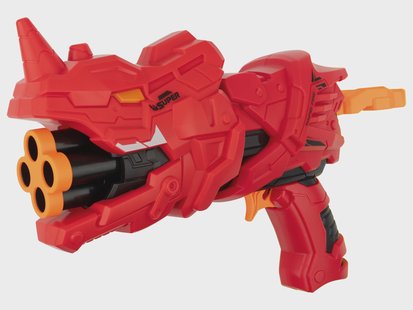 PLAYTIVE Dinosaurus schuimpistool (Rood)