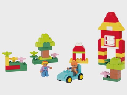 Playtive Clippys Bouwstenenset Junior (Bouwstenen doos)