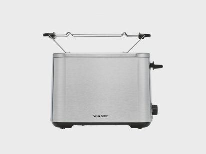 SILVERCREST KITCHEN TOOLS Dubbele sleuf toaster RVS STE 850 E1 (Zilver)