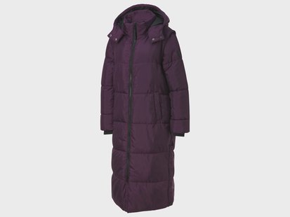 CRIVIT 2-in-1 gewatteerde dames winterjas (Lila, XS (32/34))