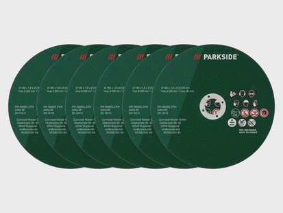PARKSIDE Slijpschijven (RVS)