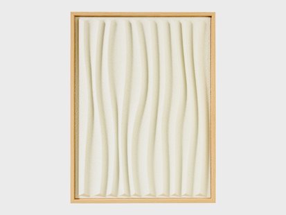 LIVARNO home Canvas met 3D-motief (Gegolfd)