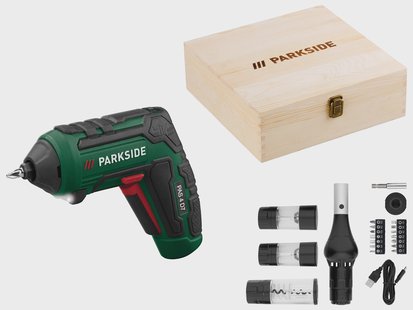 PARKSIDE Accu-schroevendraaierset 4 V met BBQ opzetstukken