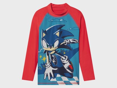 Kinder UV-zwemshirt (sonisch rood, 98/104)