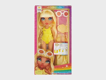 Rainbow High Modepop Swim and Style (geel)
