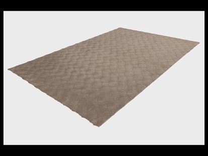 Obsession Vloerkleed My Diamond Cut 800 (Rechthoekig, Taupe, 160 x 230 cm)