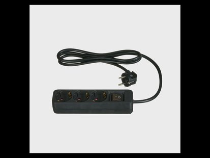 TRONIC 3 Stekkerdozen (Zwart)