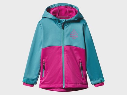 lupilu Softshelljasje voor meisjes (peuters) (Turquoise/roze, 98/104)