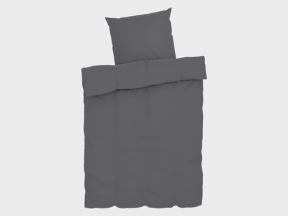 LIVARNO HOME Muslin Beddengoed 140 x 200 cm (Let op: LV OSNL) (Grijs)