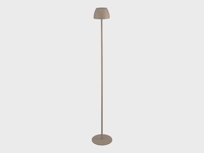 LIVARNO HOME Accu-LED-vloerlamp (Vlak)