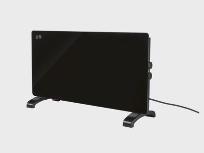 TRONIC Glazen verwarmingspaneel (Zwart)