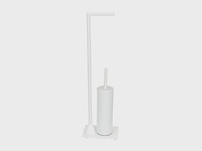 Wenko Toiletrolhouder met toiletborstel