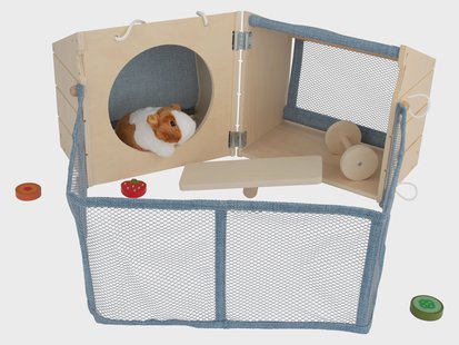 lupilu Speelset hond, kat of cavia (Caviahuis)