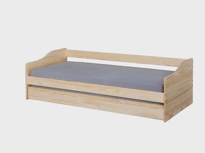 Inter Link Kinder bedframe Leonie (Naturel, 90 x 200 cm)
