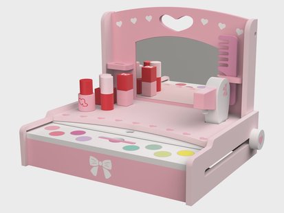 lupilu Houten speelgoedset (Make-up tafel)