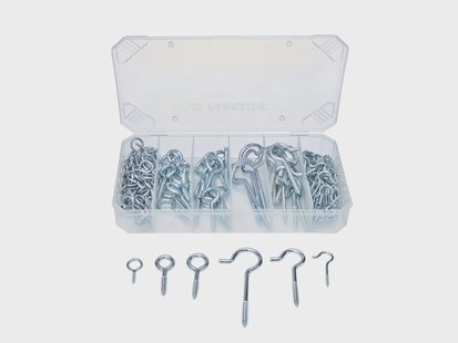 PARKSIDE IJzerwarenassortiment (Haken/ogen 151-delig)