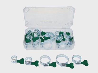 PARKSIDE IJzerwarenassortiment (Assortiment slangklemmen 19-delig)